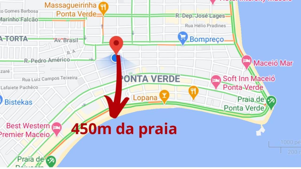 Apartamento Ponta Verde 3 Suites Maceió Zewnętrze zdjęcie
